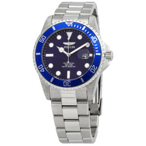 Home invicta pro diver quartz blue dial stainless steel men's watch 33267
