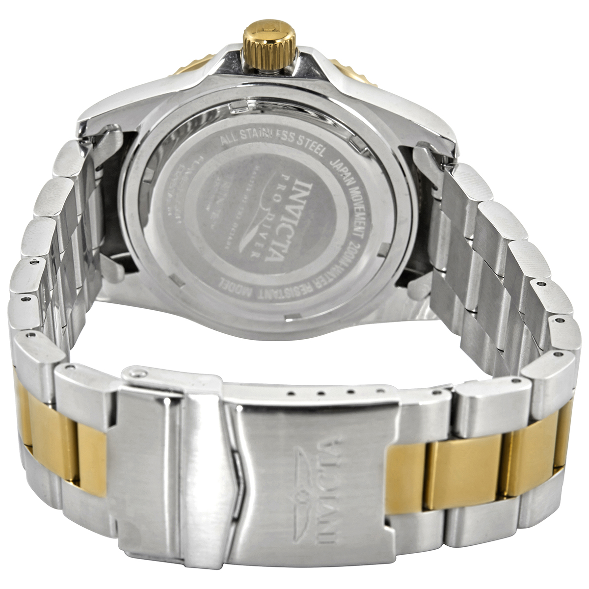 invicta pro diver quartz blue dial two tone men's watch 33268 invicta pro diver quartz blue dial two tone men's watch 33268