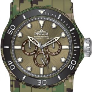 Home invicta pro diver quartz brown dial men's watch 47855