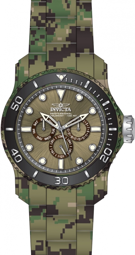 invicta pro diver quartz brown dial men's watch 47855 invicta pro diver quartz brown dial men's watch 47855