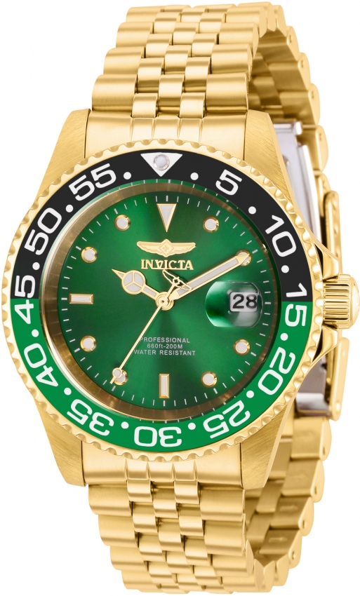 invicta pro diver quartz green dial sprite bezel men's watch 36044 invicta pro diver quartz green dial sprite bezel men's watch 36044
