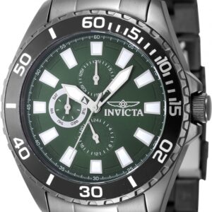 Home invicta pro diver quartz green dial men's watch 29930