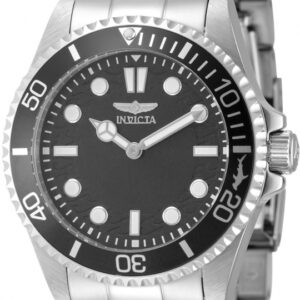 invicta pro diver quartz grey dial men's watch 49703