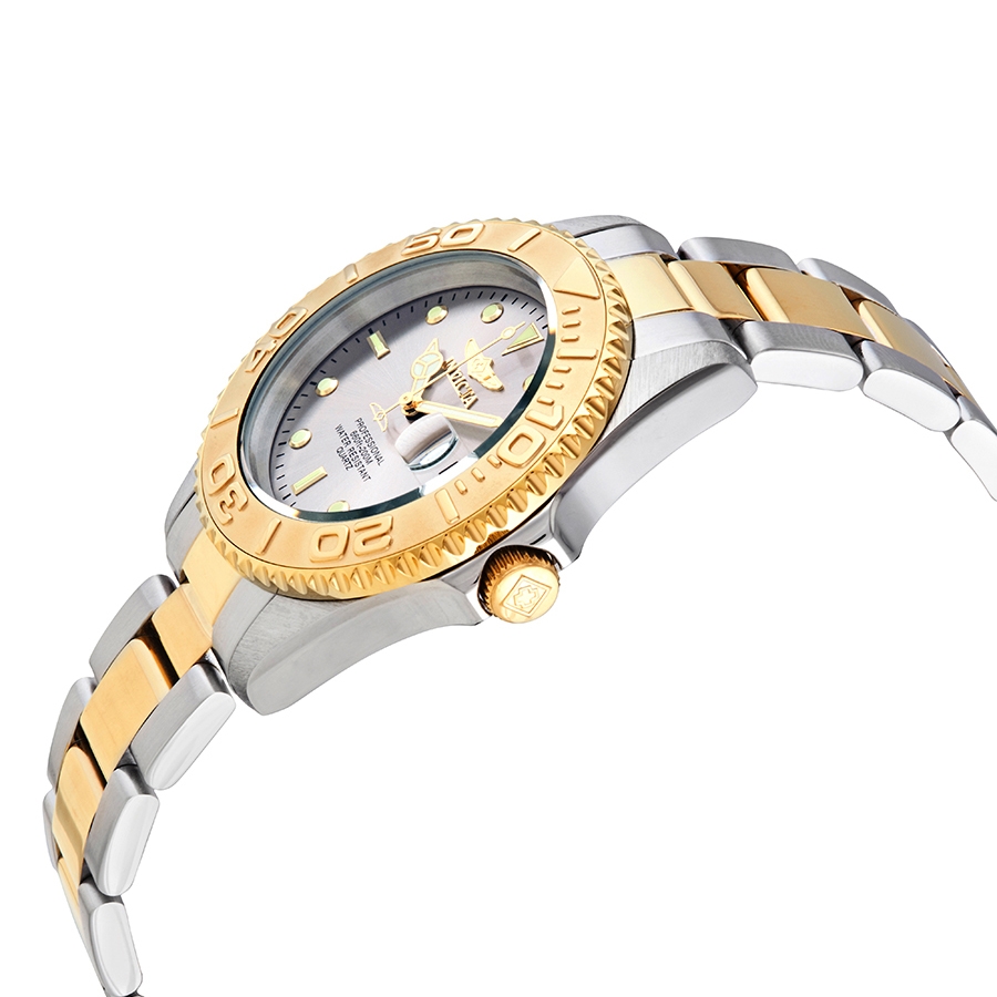 invicta pro diver quartz grey dial two tone men's watch 29943 invicta pro diver quartz grey dial two tone men's watch 29943