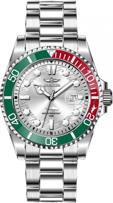 invicta pro diver quartz silver dial men's watch 44714 invicta pro diver quartz silver dial men's watch 44714