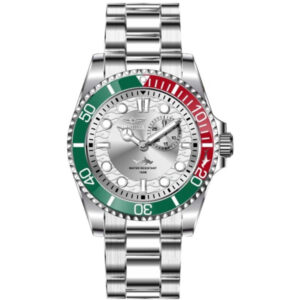invicta pro diver quartz silver dial men's watch 49276