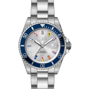 invicta pro diver quartz silver dial men's watch 49885
