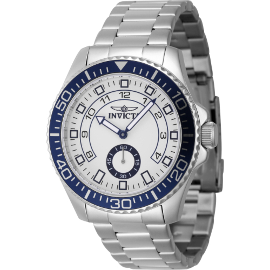 invicta pro diver quartz white dial men's watch 47124 invicta pro diver quartz white dial men's watch 47124