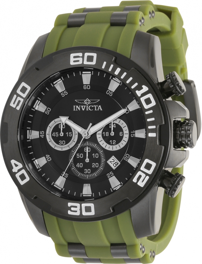 invicta pro diver scuba chronograph gmt quartz black dial men's watch 35399 invicta pro diver scuba chronograph gmt quartz black dial men's watch 35399