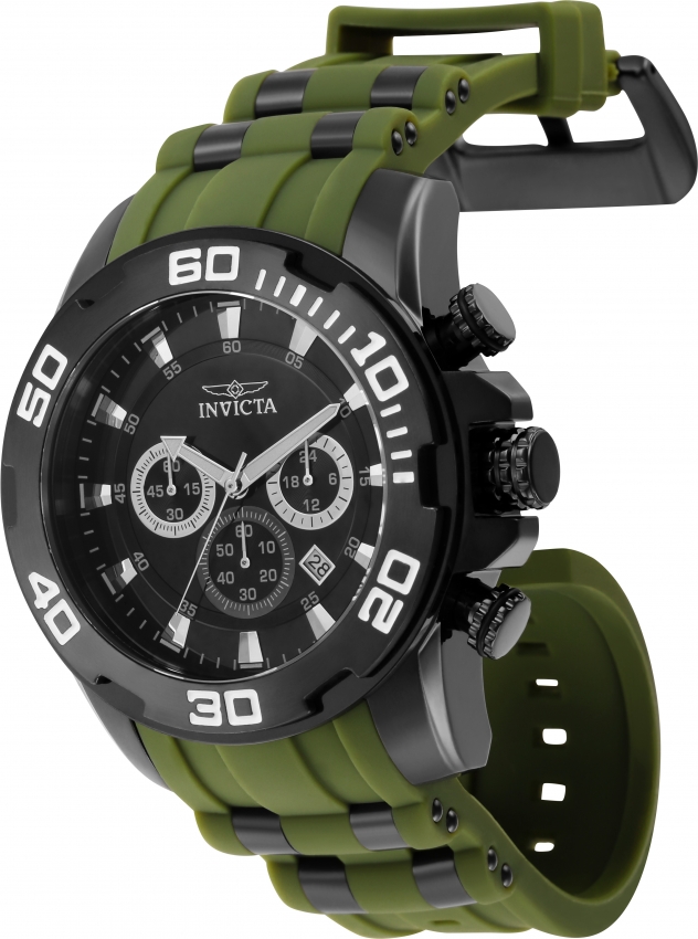 invicta pro diver scuba chronograph gmt quartz black dial men's watch 35399 invicta pro diver scuba chronograph gmt quartz black dial men's watch 35399