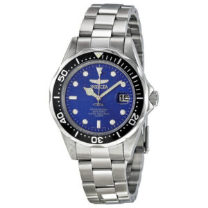 invicta pro diver steel bracelet men's watch 10664
