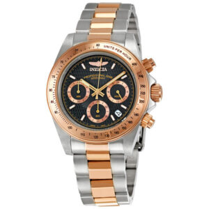 Home invicta professional speedway chronograph black dial men's watch 6932