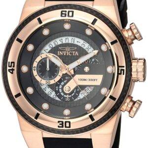 Home invicta s1 rally chronograph black dial men's watch 24226