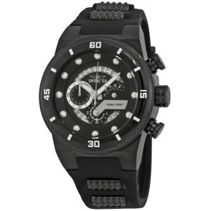 invicta s1 rally chronograph black dial men's watch 24228