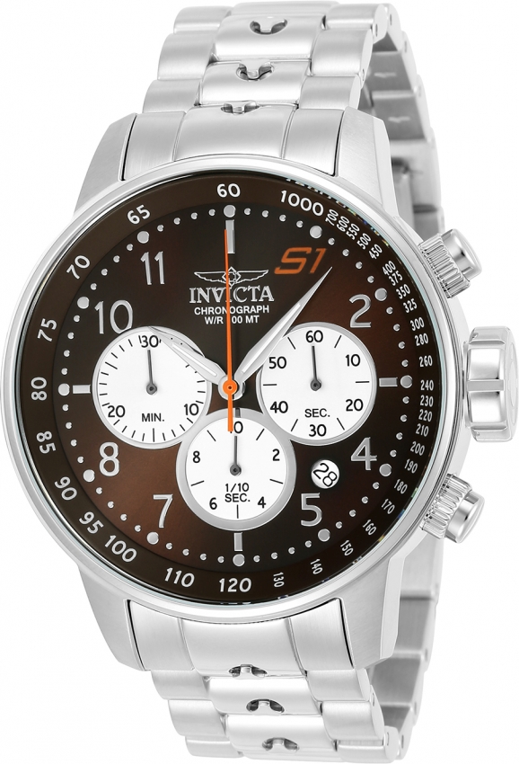 invicta s1 rally chronograph brown dial men's watch 23081 invicta s1 rally chronograph brown dial men's watch 23081