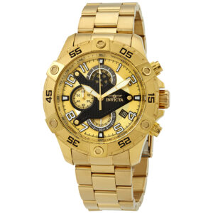 Витрина invicta s1 rally chronograph gold dial men's watch 26098