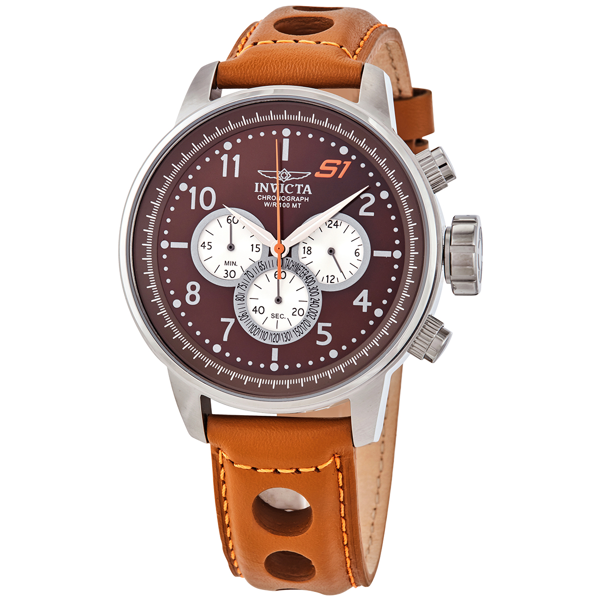 invicta s1 rally chronograph quartz brown dial men's watch 16015 invicta s1 rally chronograph quartz brown dial men's watch 16015