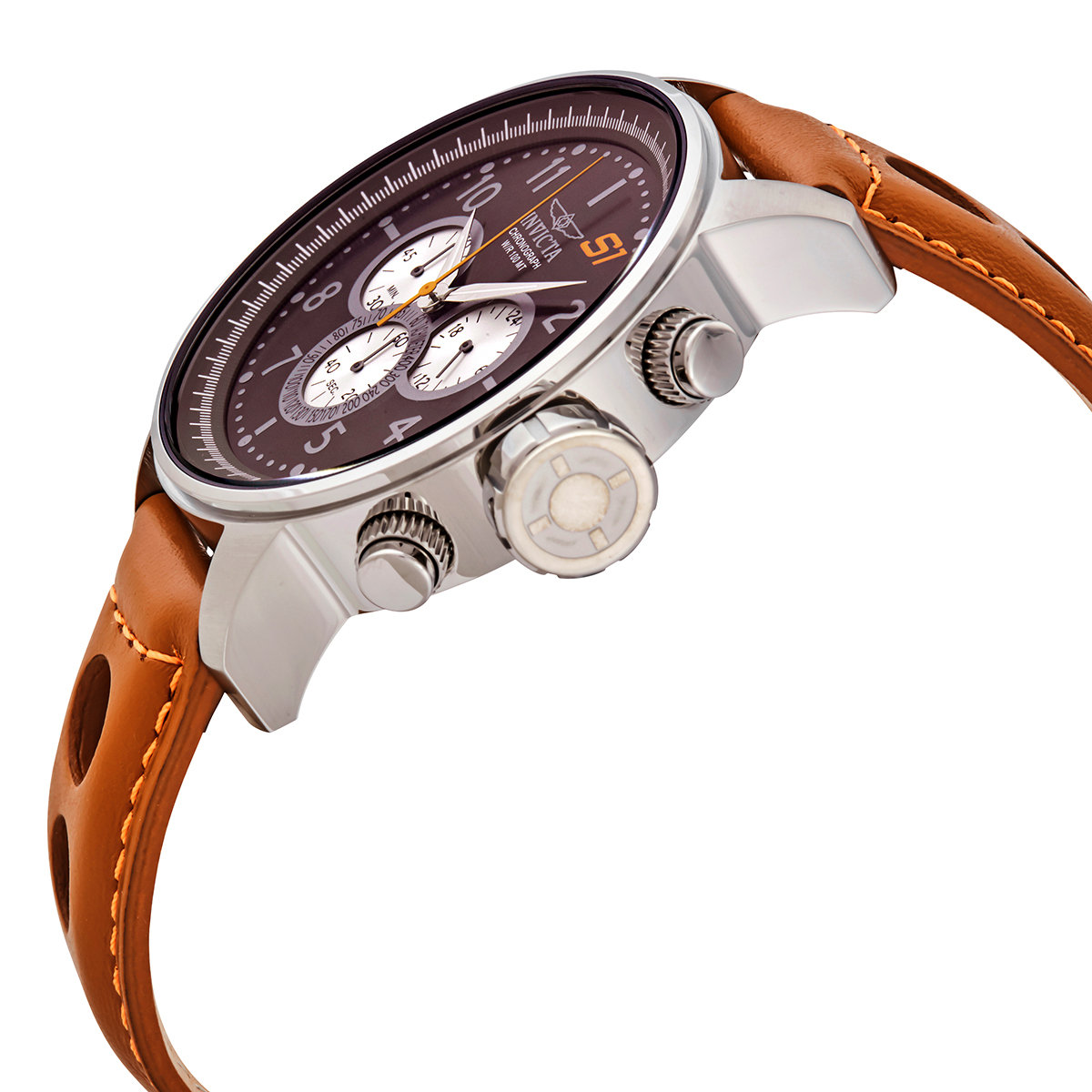 invicta s1 rally chronograph quartz brown dial men's watch 16015 invicta s1 rally chronograph quartz brown dial men's watch 16015