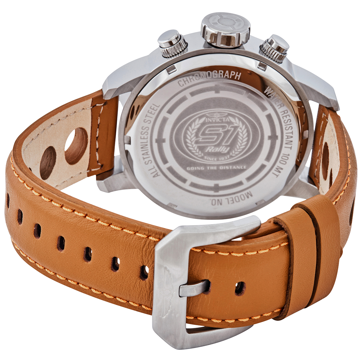 invicta s1 rally chronograph quartz brown dial men's watch 16015 invicta s1 rally chronograph quartz brown dial men's watch 16015