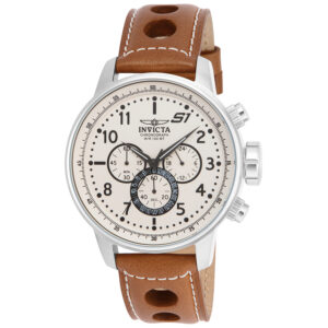 invicta s1 rally chronograph quartz white dial men's watch 16009