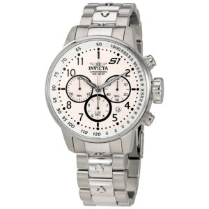 invicta s1 rally chronograph silver dial men's watch 23078