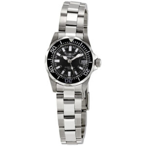 Home invicta sapphire diver black dial ladies watch 7059