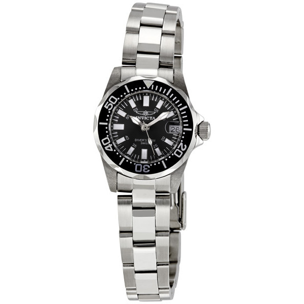 invicta sapphire diver black dial ladies watch 7059 invicta sapphire diver black dial ladies watch 7059