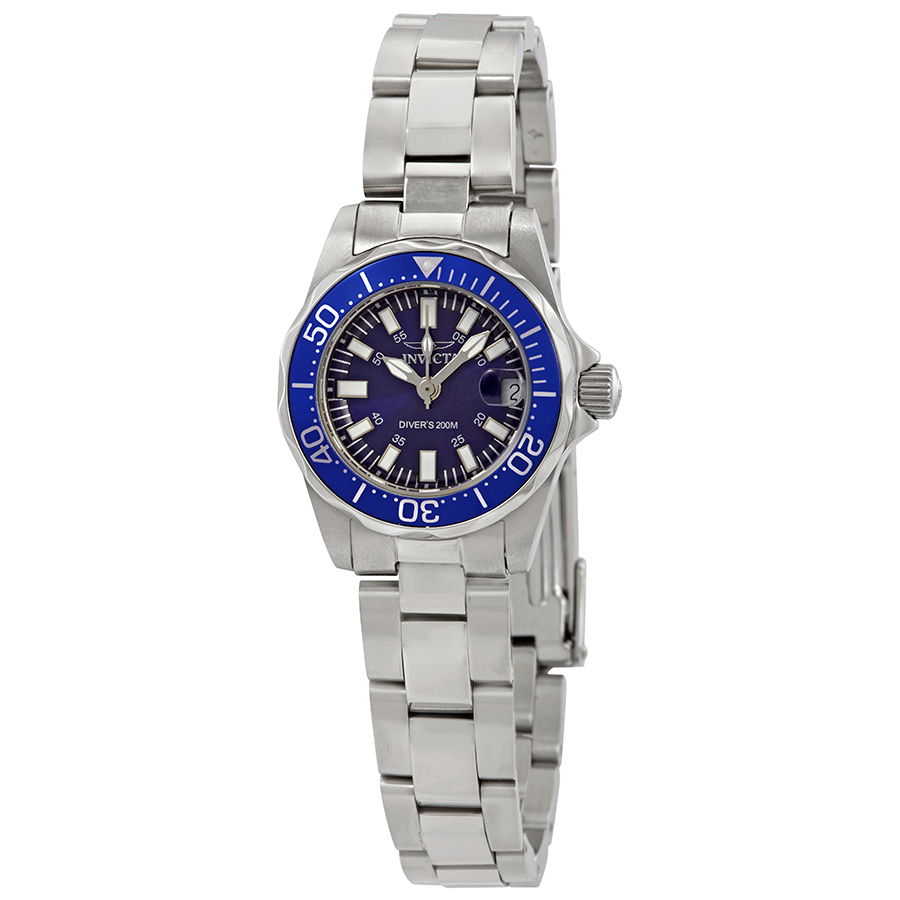 invicta sapphire diver blue dial stainless steel ladies watch 7060 invicta sapphire diver blue dial stainless steel ladies watch 7060