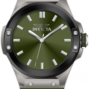 invicta sea base quartz green dial men's watch 50011