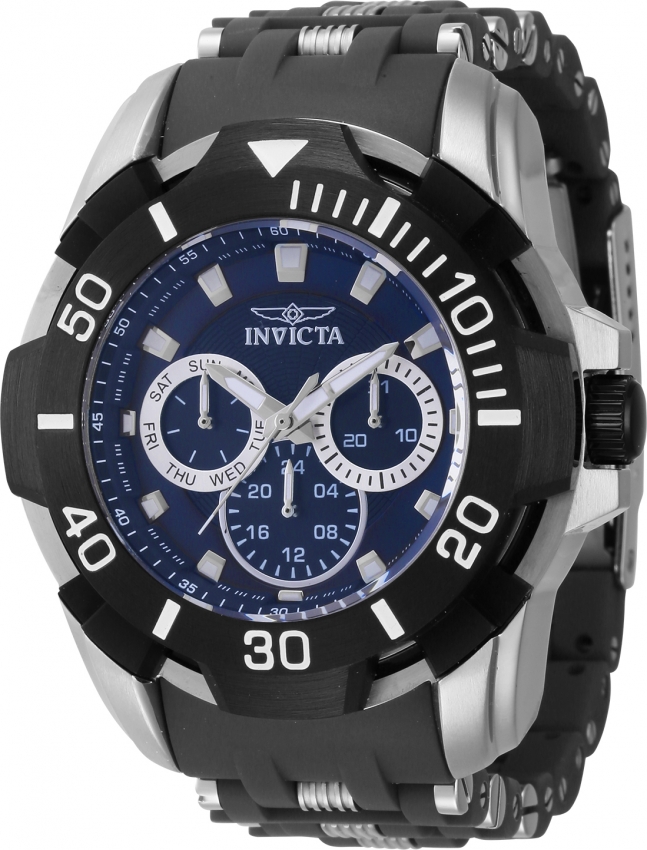 invicta sea spider gmt date quartz blue dial men's watch 44122 invicta sea spider gmt date quartz blue dial men's watch 44122