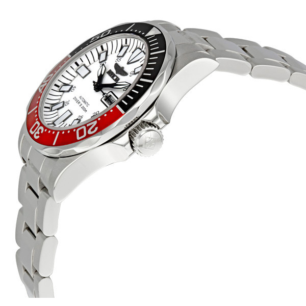 invicta signature pro diver automatic white dial coke bezel men's watch 7044 invicta signature pro diver automatic white dial coke bezel men's watch 7044