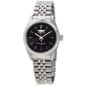 Витрина invicta specialty black dial stainless steel ladies watch 29395