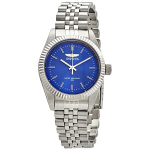 invicta specialty blue dial ladies watch 29398