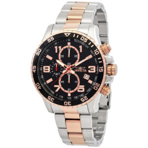 Витрина invicta specialty chronograph black dial stainless steel men's watch 14877