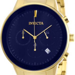 invicta specialty chronograph quartz blue dial men's watch 29482