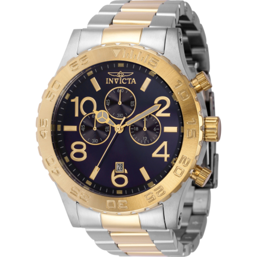 invicta specialty chronograph quartz blue dial men's watch 40603 invicta specialty chronograph quartz blue dial men's watch 40603