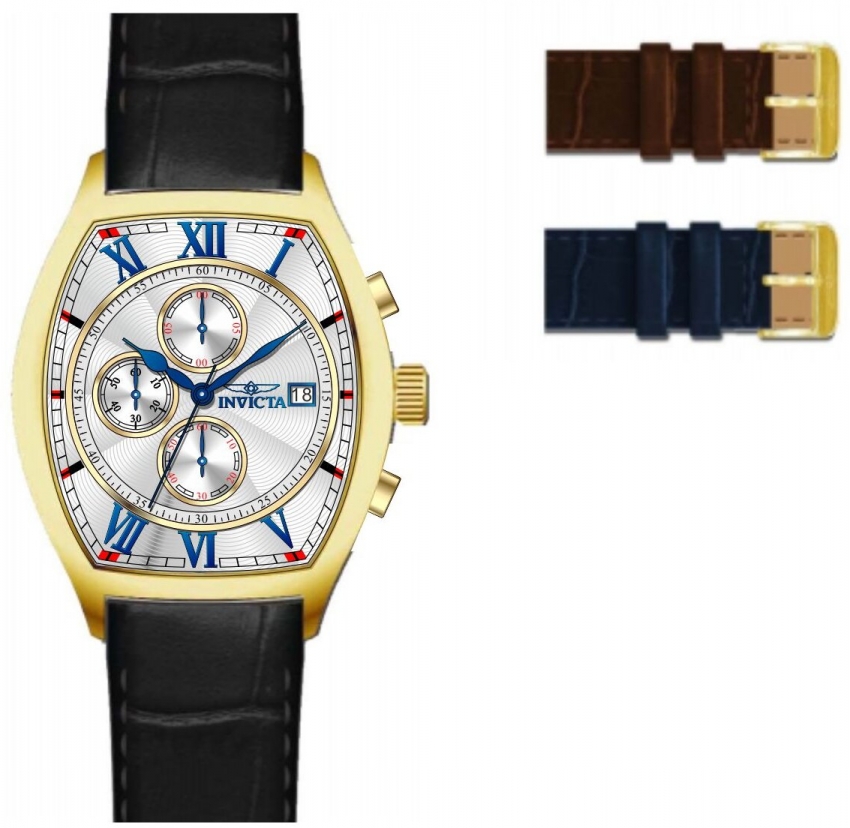 invicta specialty chronograph quartz silver dial men's watch 49840 invicta specialty chronograph quartz silver dial men's watch 49840