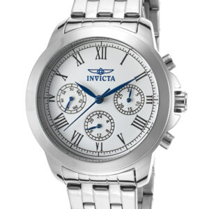 Витрина invicta specialty chronograph silver dial ladies watch 21653