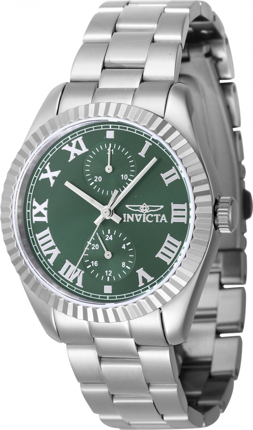 invicta specialty gmt date quartz green dial ladies watch 47436 invicta specialty gmt date quartz green dial ladies watch 47436