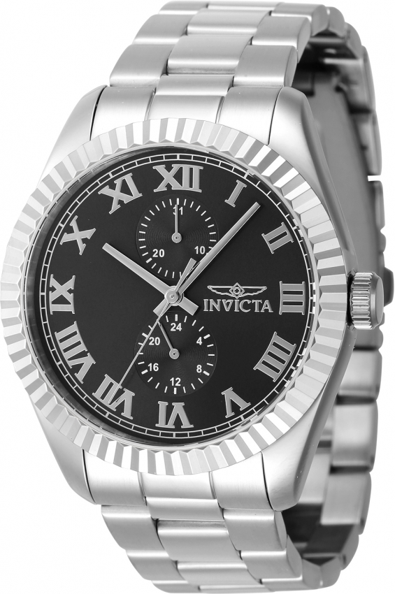 invicta specialty gmt quartz black dial men's watch 47420 invicta specialty gmt quartz black dial men's watch 47420