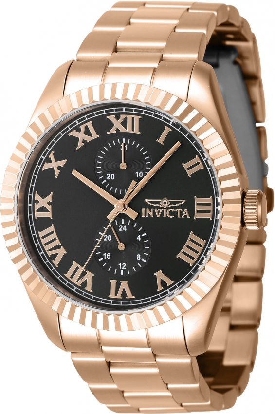 invicta specialty gmt quartz black dial men's watch 47432 invicta specialty gmt quartz black dial men's watch 47432