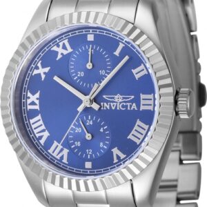 Витрина invicta specialty gmt quartz blue dial ladies watch 47437