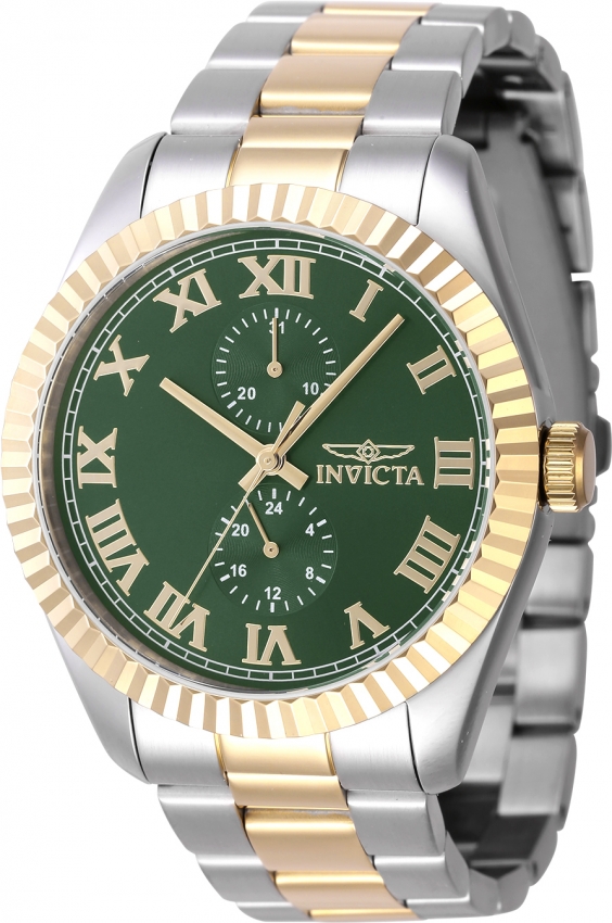 invicta specialty gmt quartz green dial men's watch 47427 invicta specialty gmt quartz green dial men's watch 47427