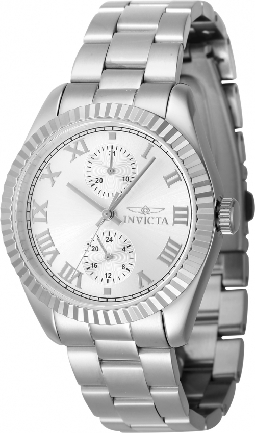 invicta specialty gmt quartz silver dial ladies watch 47435 invicta specialty gmt quartz silver dial ladies watch 47435