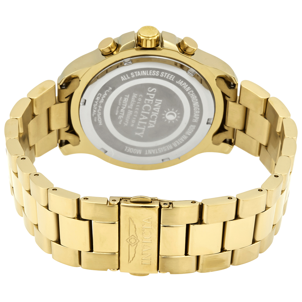 invicta specialty gold dial men's watch 21658 invicta specialty gold dial men's watch 21658