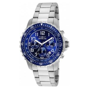 invicta specialty ii collection chronograph blue dial men's watch 6621