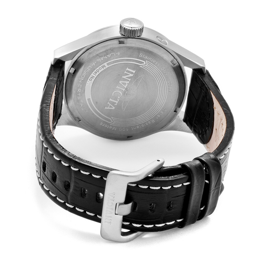 invicta specialty military multi function blue dial black leather men's watch 10490 invicta specialty military multi function blue dial black leather men's watch 10490