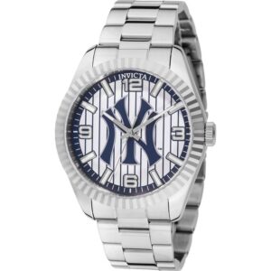 Home invicta specialty new york edition quartz silver dial men's watch 49862
