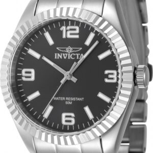 Home invicta specialty quartz black dial ladies watch 47463