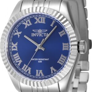 Home invicta specialty quartz blue dial ladies watch 47411